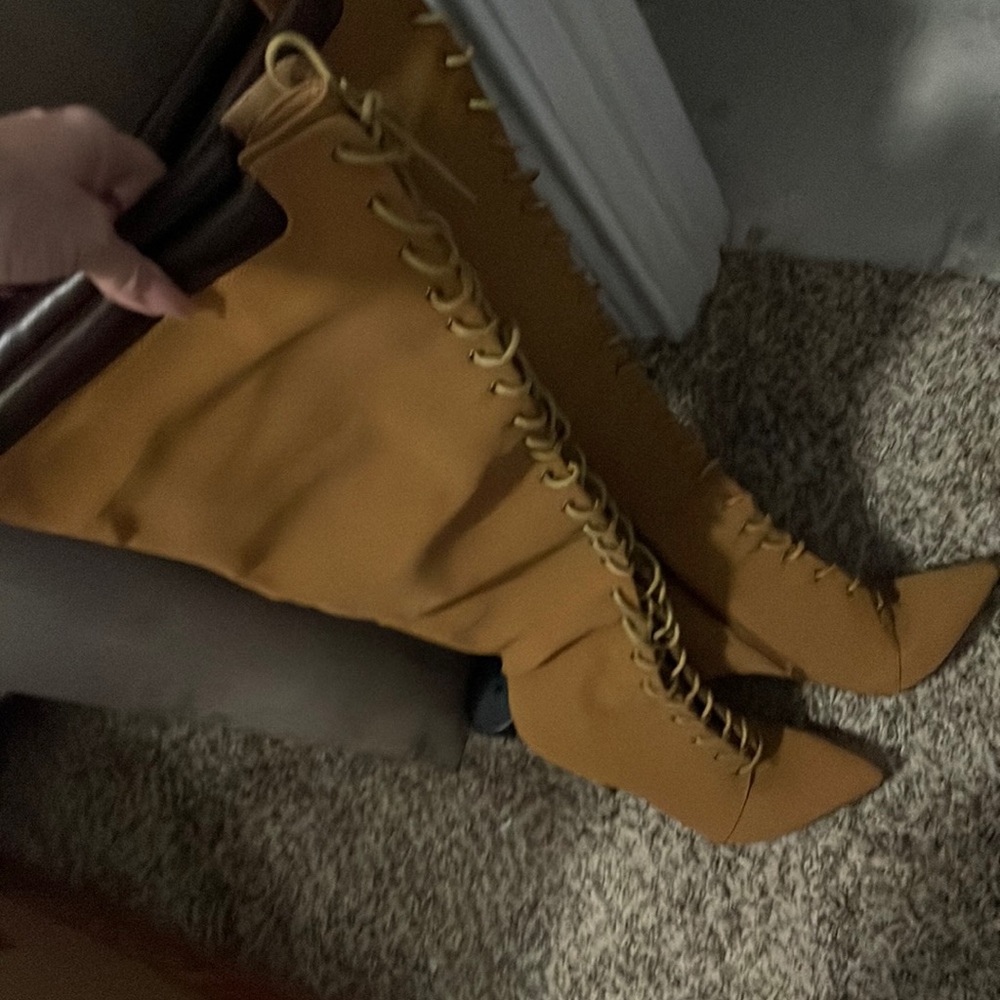 Thigh high boots